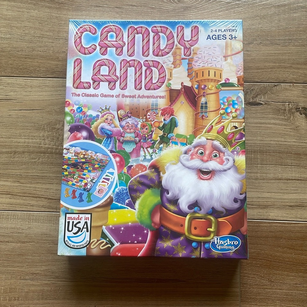 NEW FACTORY SEALED Hasbro Gaming Candy Land Board Game 2-4 Players Ages 3+